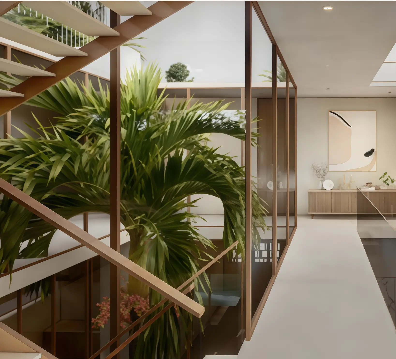 Luxury villa GREEN INDOOR COURTYARDS 2
