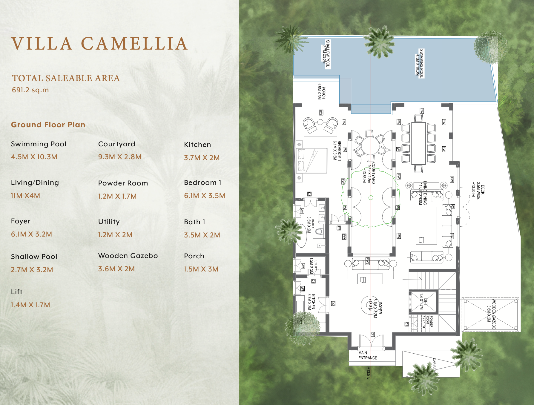 Luxury villa camella