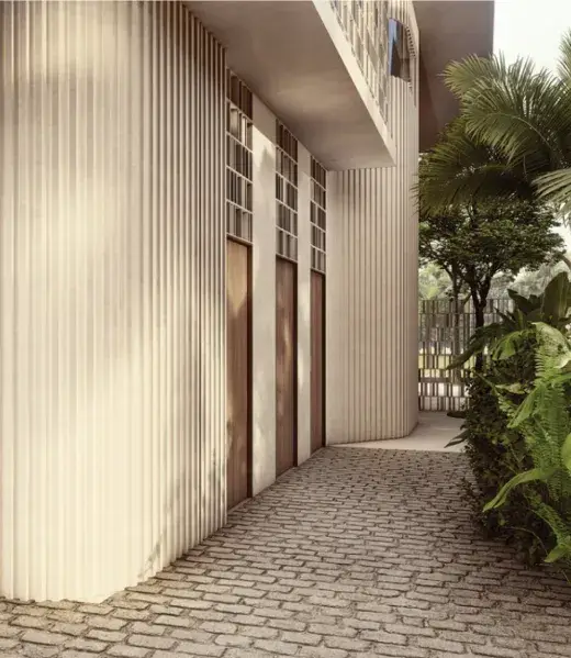 Luxury villa ORO side view